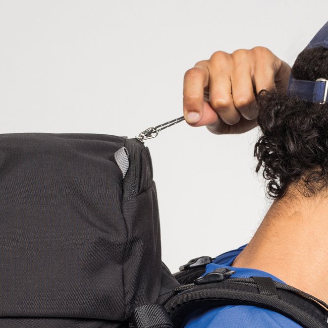 Mochila Curtlo Hiker 40+10 Litros - Preto