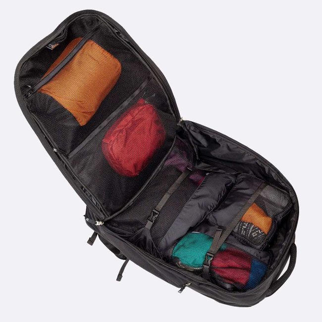 Mochila Curtlo Journey Cabin 40 Litros Preta