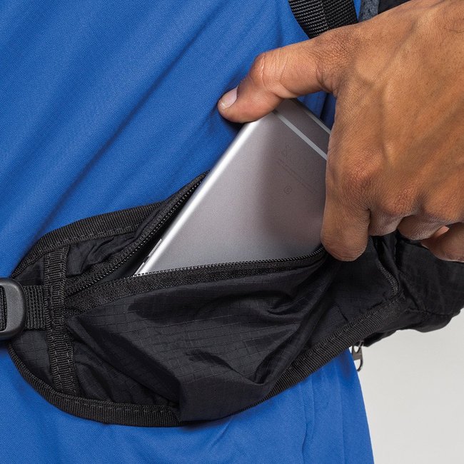 Mochila Curtlo Trail Lite 23L Preto e Laranja