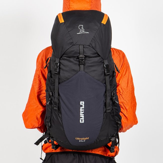 Mochila Curtlo Ultralight 35+5 Litros - Preto