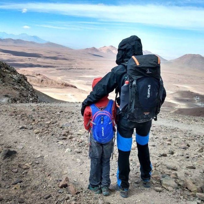 Mochila Curtlo Ultralight 35+5 Litros - Preto