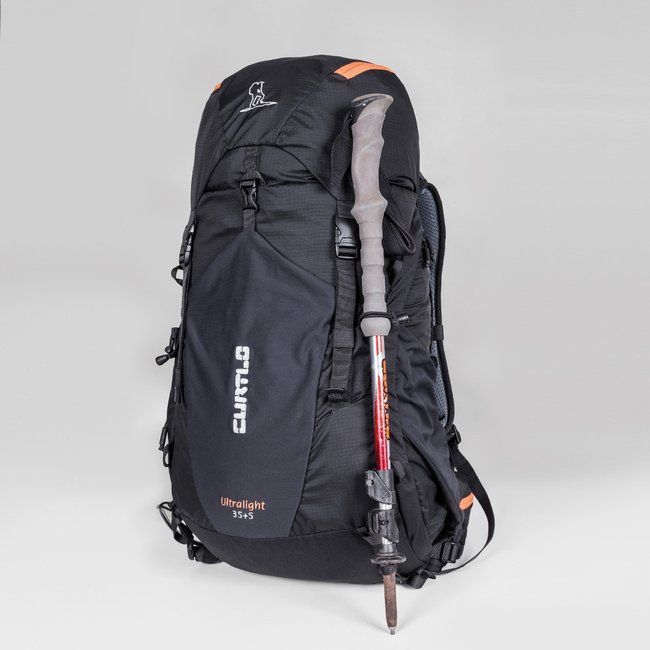 Mochila Curtlo Ultralight 35+5 Litros - Preto