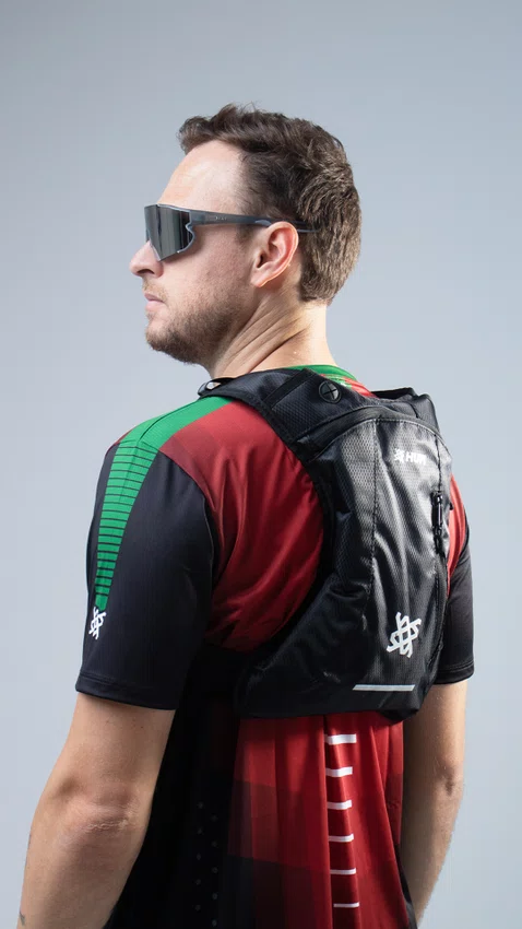 Mochila de Hidratação HUPI HUWE Evo Preto com Refil