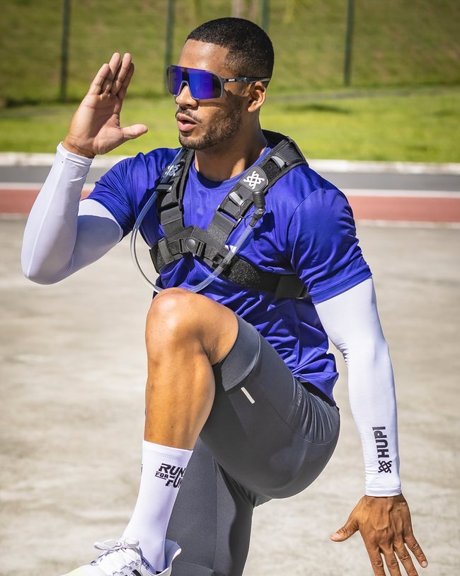 Mochila de Hidratação HUPI HUWE Lite Preto com Refil