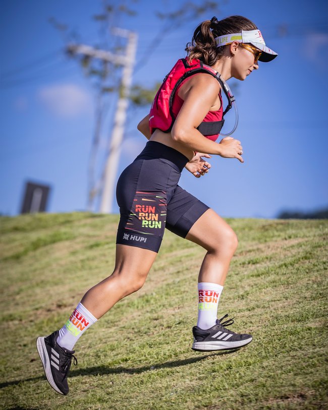 Mochila de Hidratação HUPI HUWE Lite Vermelho Neon com Refil