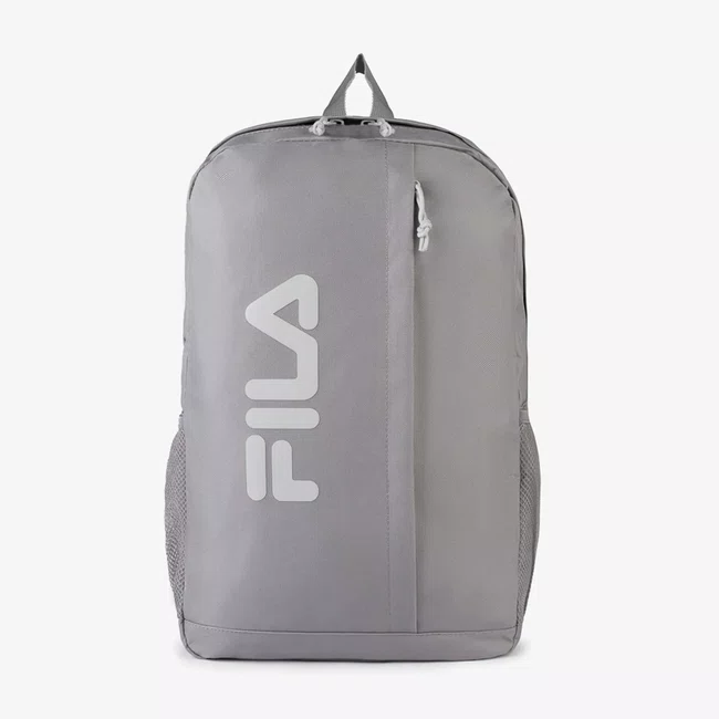 Mochila Fila Basic Letter Cinza