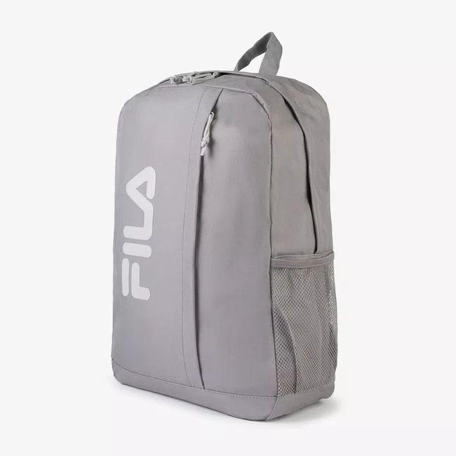 Mochila Fila Basic Letter Cinza