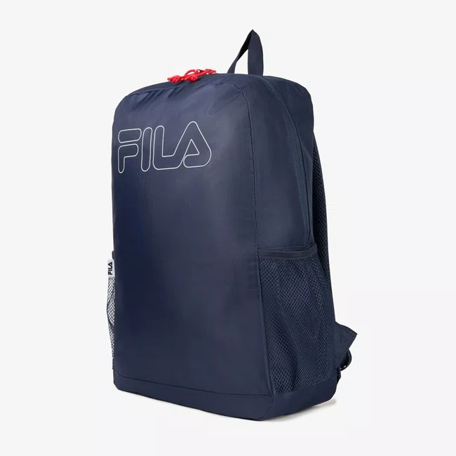 Mochila Fila Basic Outline Azul Marinho