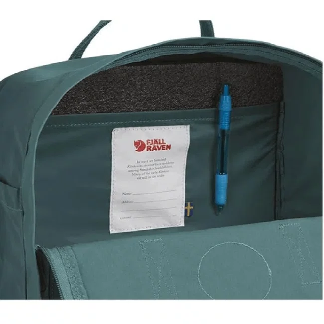 Mochila Fjällräven Kånken Clássica Verde Bandeira