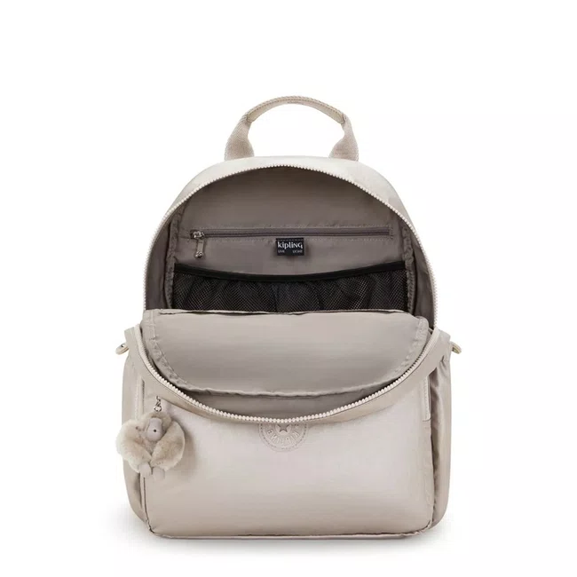 Mochila Kipling Maisie Dourada