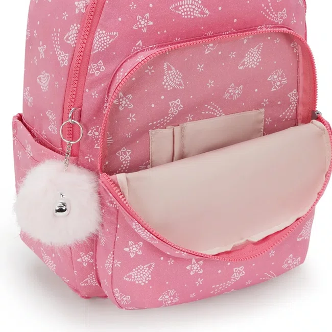 Mochila Kipling Seoul Rosa