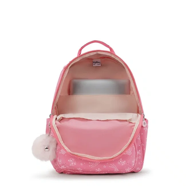 Mochila Kipling Seoul Rosa