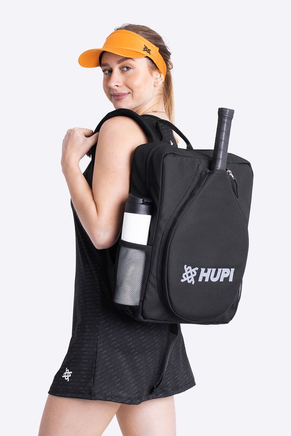Mochila Raqueteira Beach Tennis HUPI Preto