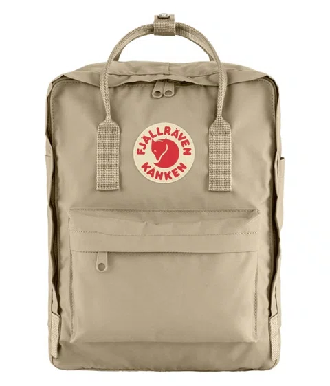 Mochila Fjällräven Kånken Clássica Bege Escuro
