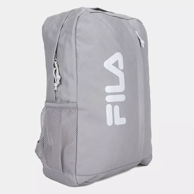Mochila Fila Basic Letter Cinza