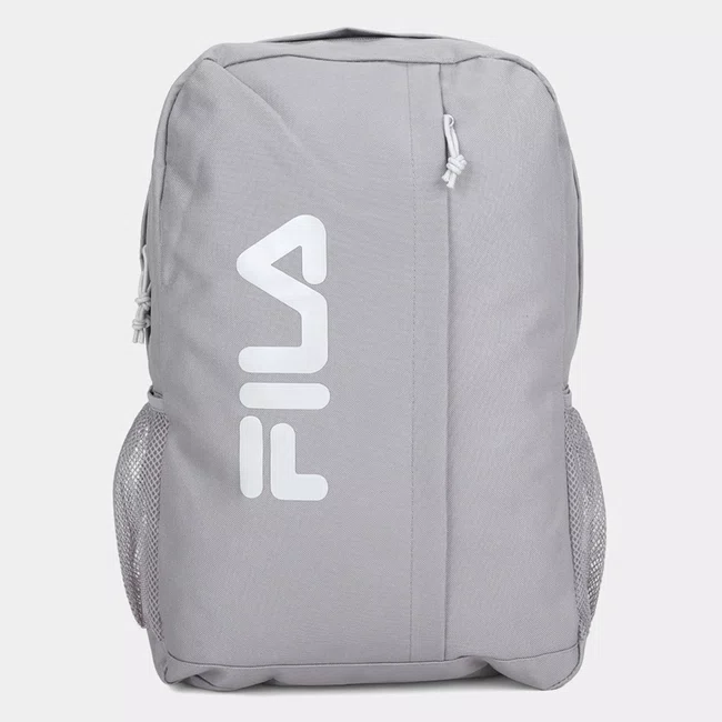 Mochila Fila Basic Letter Cinza