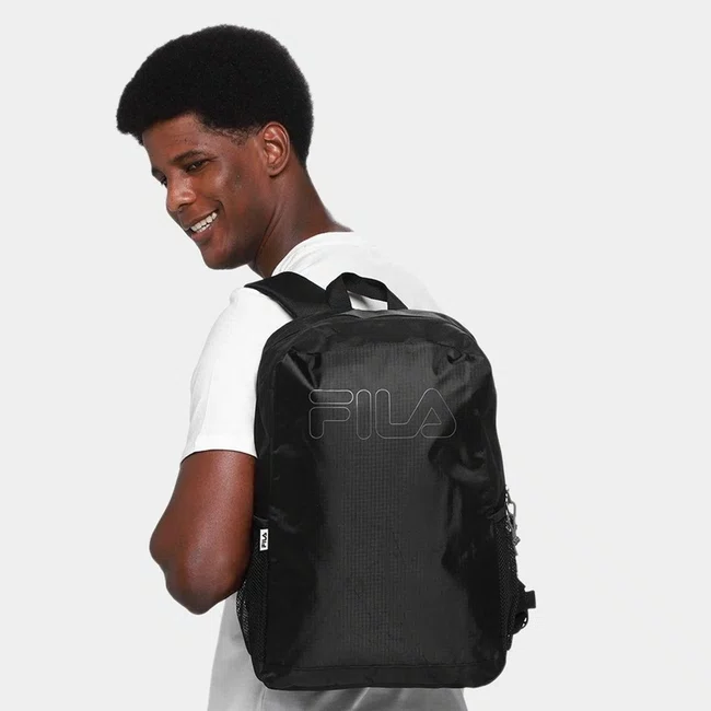 Mochila Fila Basic Outline Preto