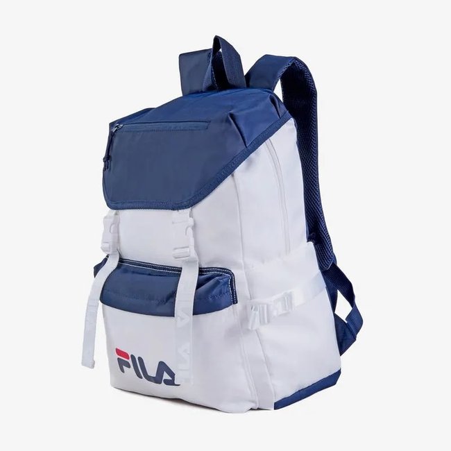 Mochila Fila Icon Branco/Marinho Unisex