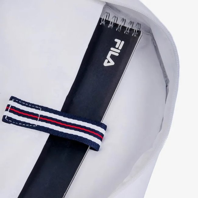Mochila Fila Icon Branco/Marinho Unisex