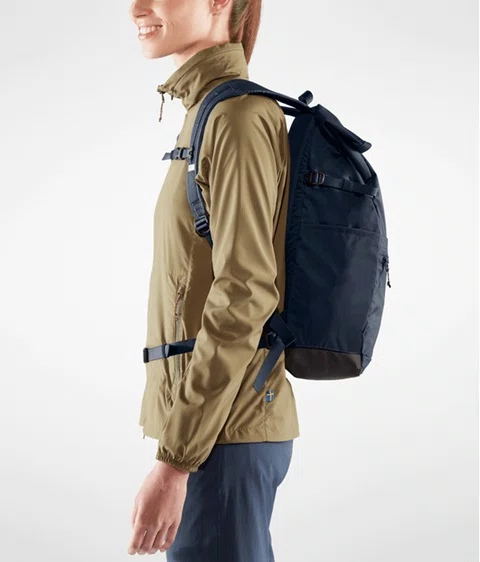 Mochila Fjällräven High Coast Foldsack 24 Preto