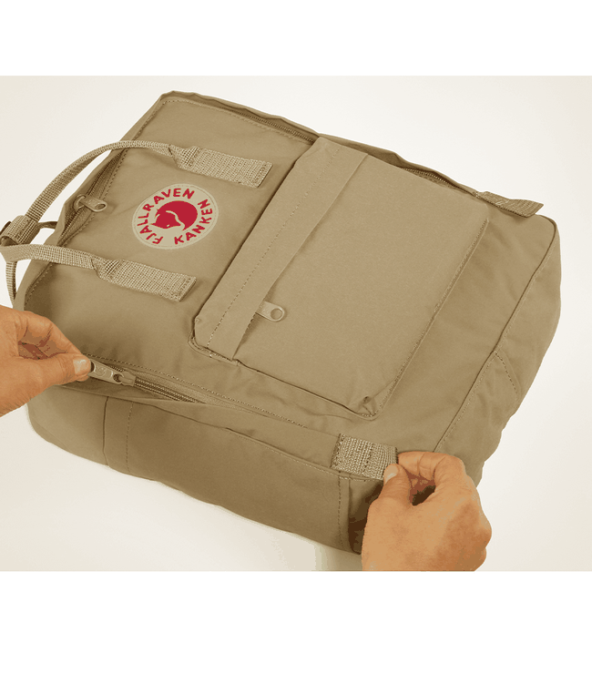 Mochila FJallRaven Kånken Clássica Bege Escuro