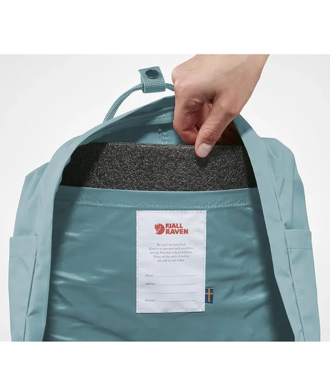 Mochila Unissex Fjällräven Kånken Verde Água