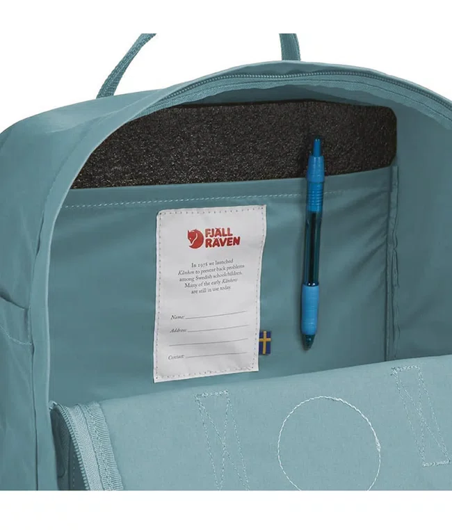 Mochila Unissex Fjällräven Kånken Verde Água