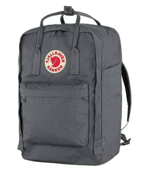 Mochila Fjällräven Kånken Clássica Laptop 17 Grafite