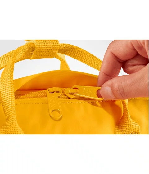 Mochila Fjällräven Kånken Mini Amarelo