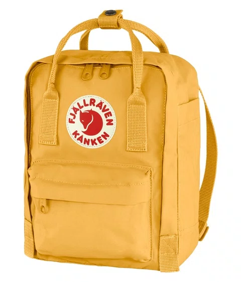 Mochila Fjällräven Kånken Mini Amarelo