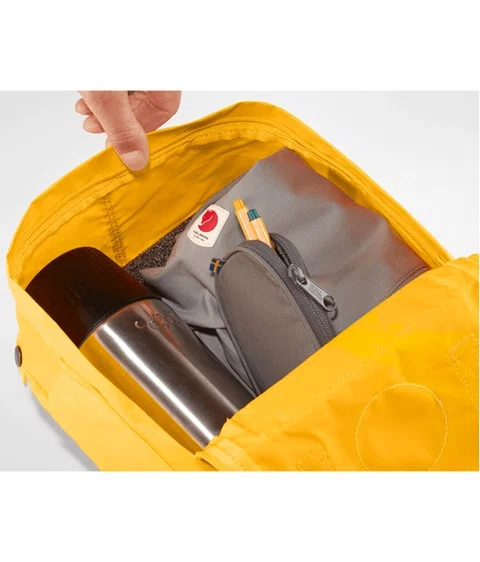 Mochila Fjällräven Kånken Mini Amarelo