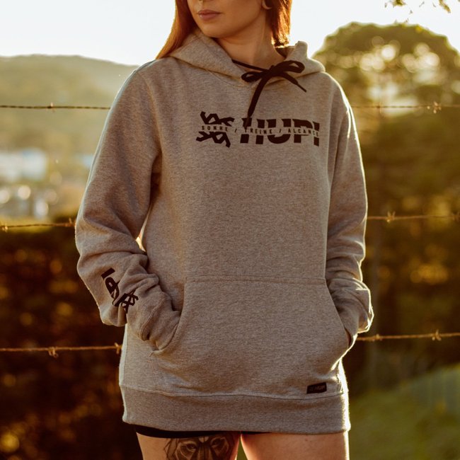 Moletom HUPI Alpine Cinza