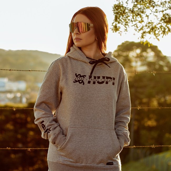 Moletom HUPI Alpine Cinza