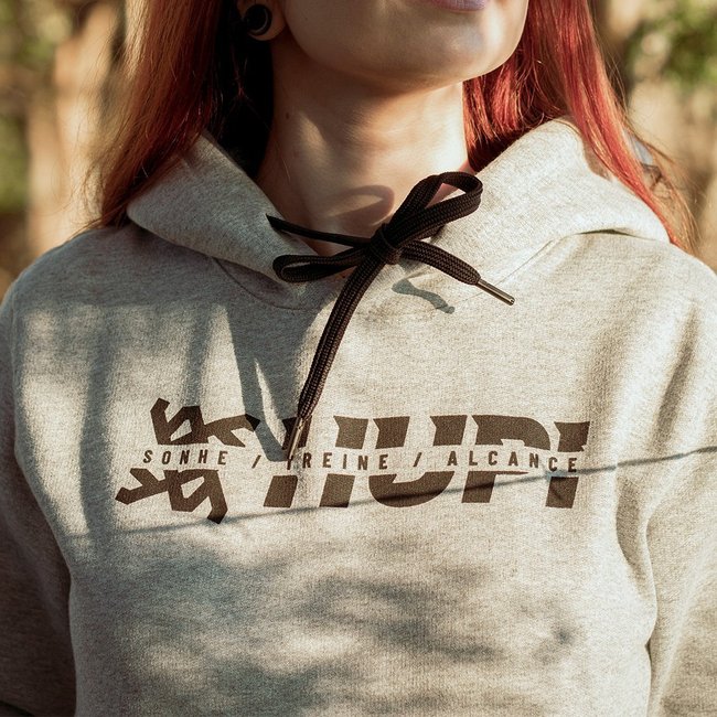 Moletom HUPI Alpine Cinza