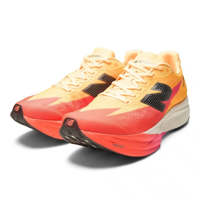 Tênis New Balance FuelCell SuperComp Elite V5 Masculino Laranja