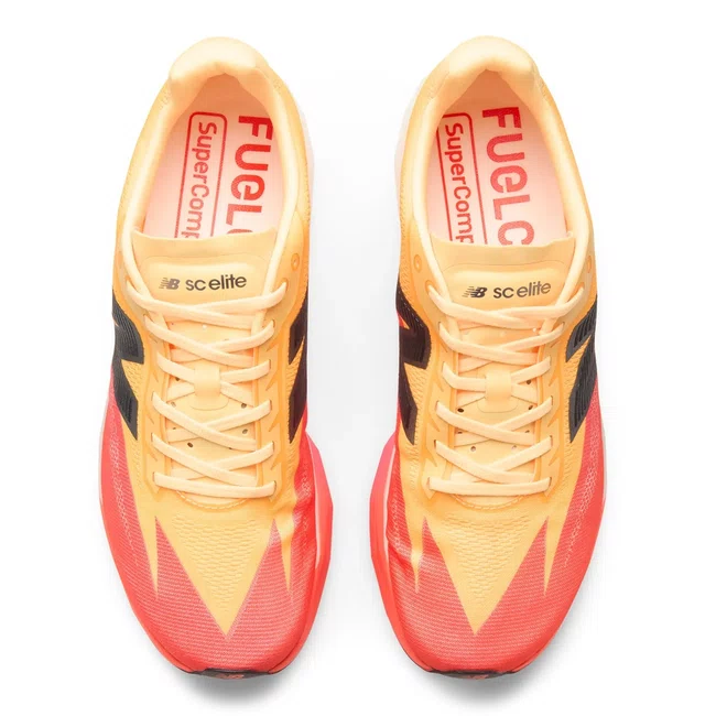 Tênis New Balance FuelCell SuperComp Elite V5 Masculino Laranja