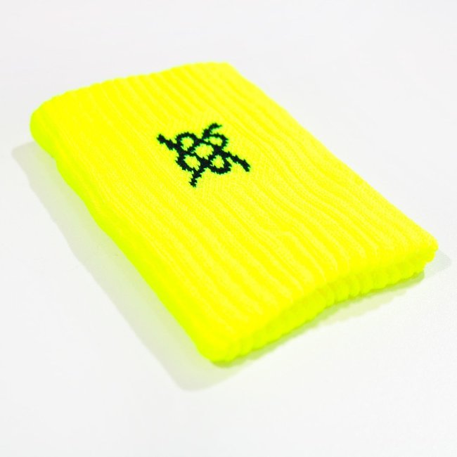Munhequeira HUPI Spin Amarelo Neon