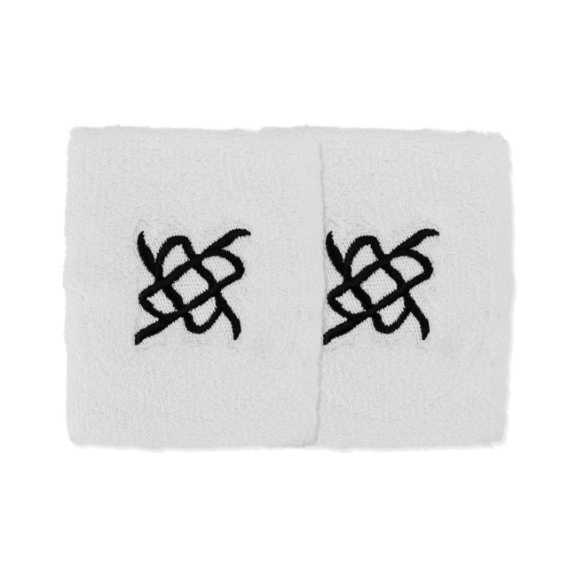Munhequeira Wristband HUPI Pro Branco Par