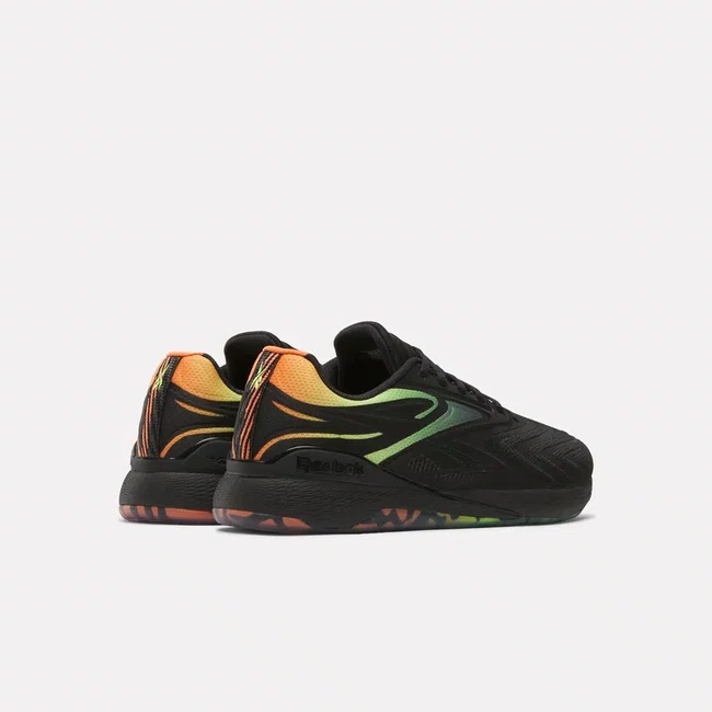 Tênis Reebok Nano X5 Edge Masculino Preto e Laranja