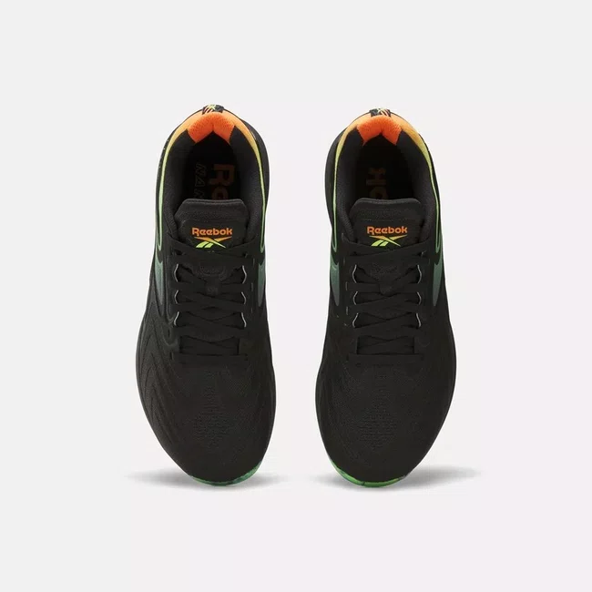 Tênis Reebok Nano X5 Edge Masculino Preto e Laranja