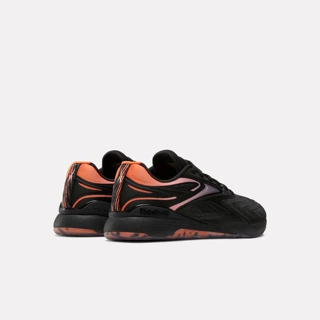 Tênis Reebok Nano X5 Edge Feminino Preto e Coral