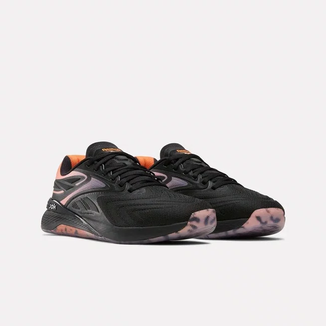 Tênis Reebok Nano X5 Edge Feminino Preto e Coral