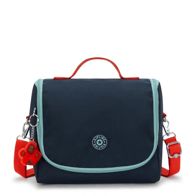 Lancheira Kipling New Kichirou Azul Marinho