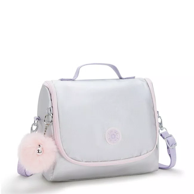 Lancheira Kipling New Kichirou Prata