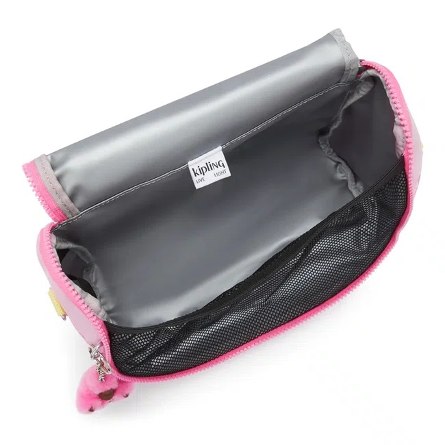 Lancheira Kipling New Kichirou Rosa