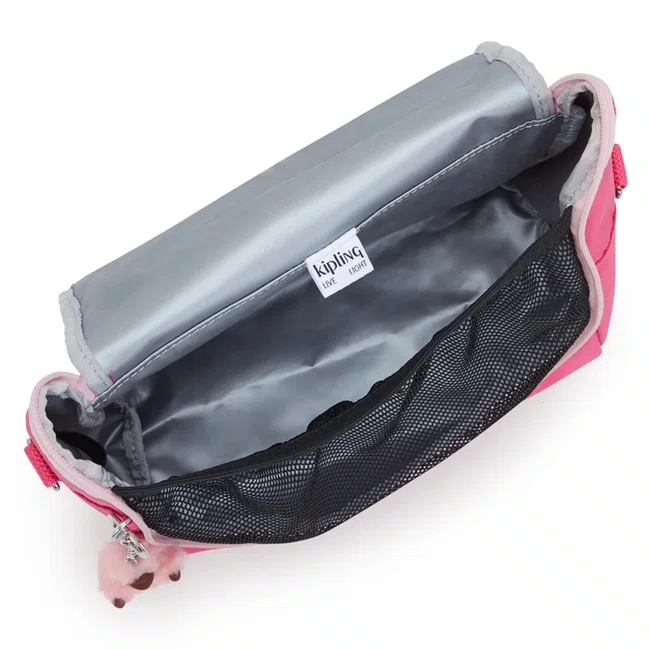 Lancheira Kipling New Kichirou Rosa