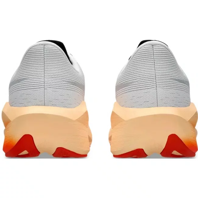 Tênis ASICS Novablast 6 Masculino Branco e Coral
