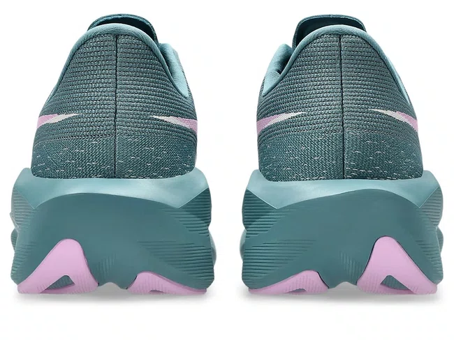 Tênis ASICS Novablast 6 Feminino Azul e Rosa