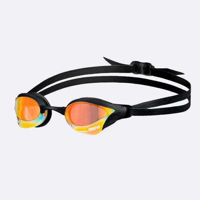Óculos de Natação Arena Cobra Core Swipe Mirror Amarelo e Preto