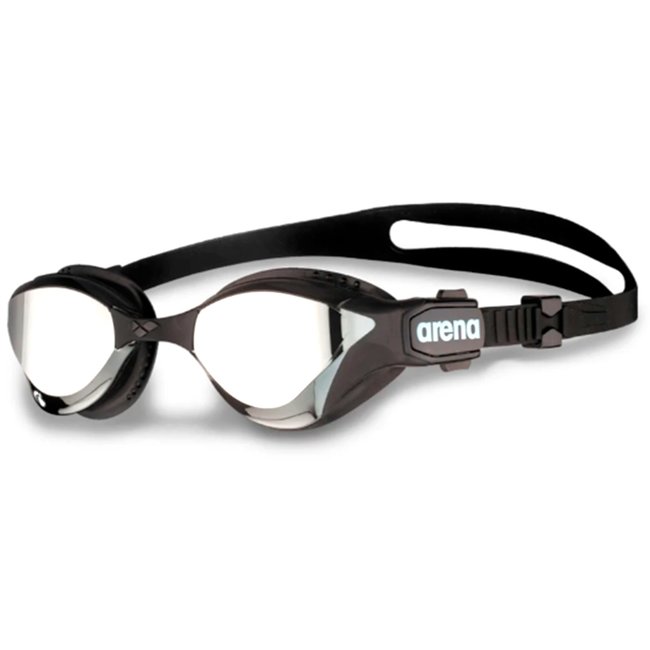 Óculos de Natação Arena Cobra Tri Swipe Mirror Preto/Prata